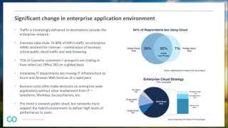 Webinar - WAN Optimization for next generation applications