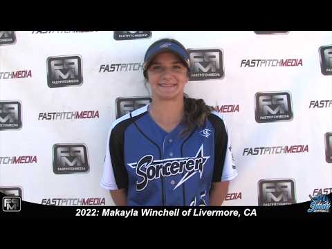 2022 Makayla Winchell - committed NOTRE dame Slapper, Outfield & Shortstop Softball Skills Video