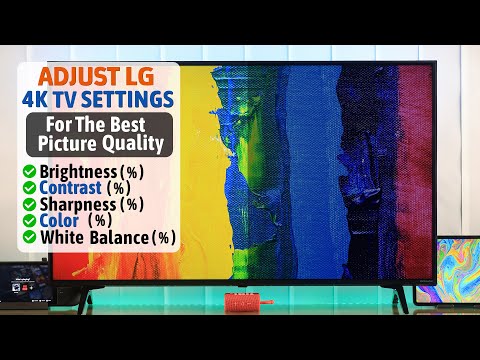 How To Adjust Best Picture Settings For LG Smart TV!