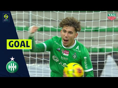 Goal Adil AOUCHICHE (58' - AS SAINT-ÉTIENNE) AS SAINT-ÉTIENNE - OGC NICE (1-3) 20/21