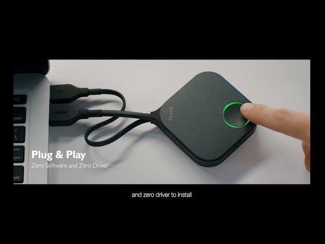 YouTube Video - BenQ InstaShow Plug & Play Wireless Presentation Solution