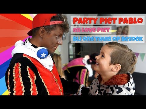 PARTY PIET PABLO AND LOVE PIET VISIT!! - Brother and Sister TV VLOG #243