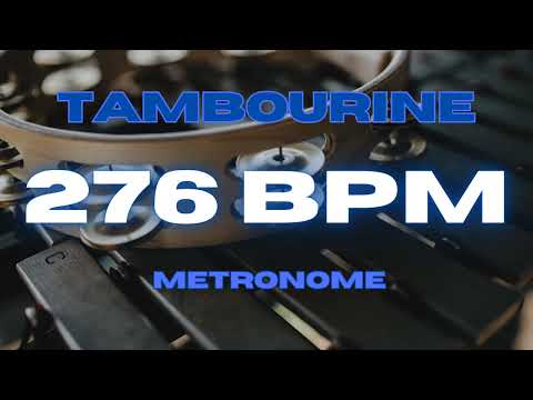 276 BPM - Tambourine Metronome