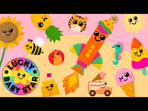 🏖️🍦 Ultimate Summer Sensory Compilation: Dancing Fruit, Beach Pals & More Mixtape! 🌞🍉