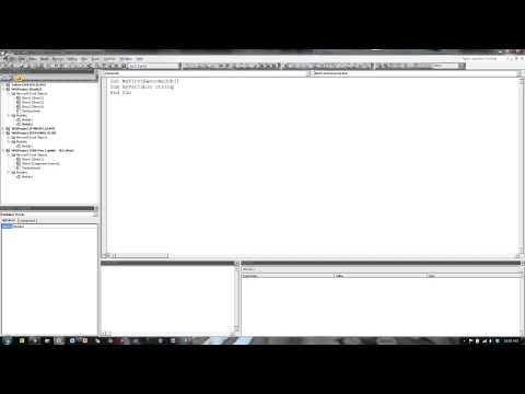 Basics of VBA in Excel 2010