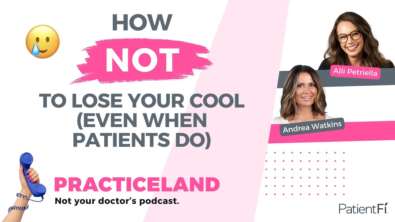 The Subtle Art of Not Losing Your Cool (Even When Patients Do)