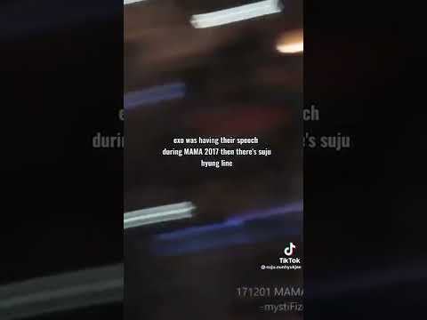 MAMA 2017 was a traumatic year both EXO-L and EXO. #exo