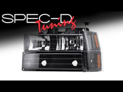 4-Piece Smoke Corner Lights For 1994-1998 Chevy C10/Silverado/Tahoe - Signal Lamps 3 thumbnail image