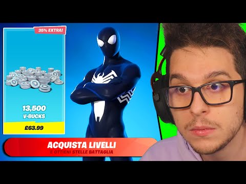 SHOPPO SU FORTNITE PER LA SKIN DI SPIDERMAN - ITA