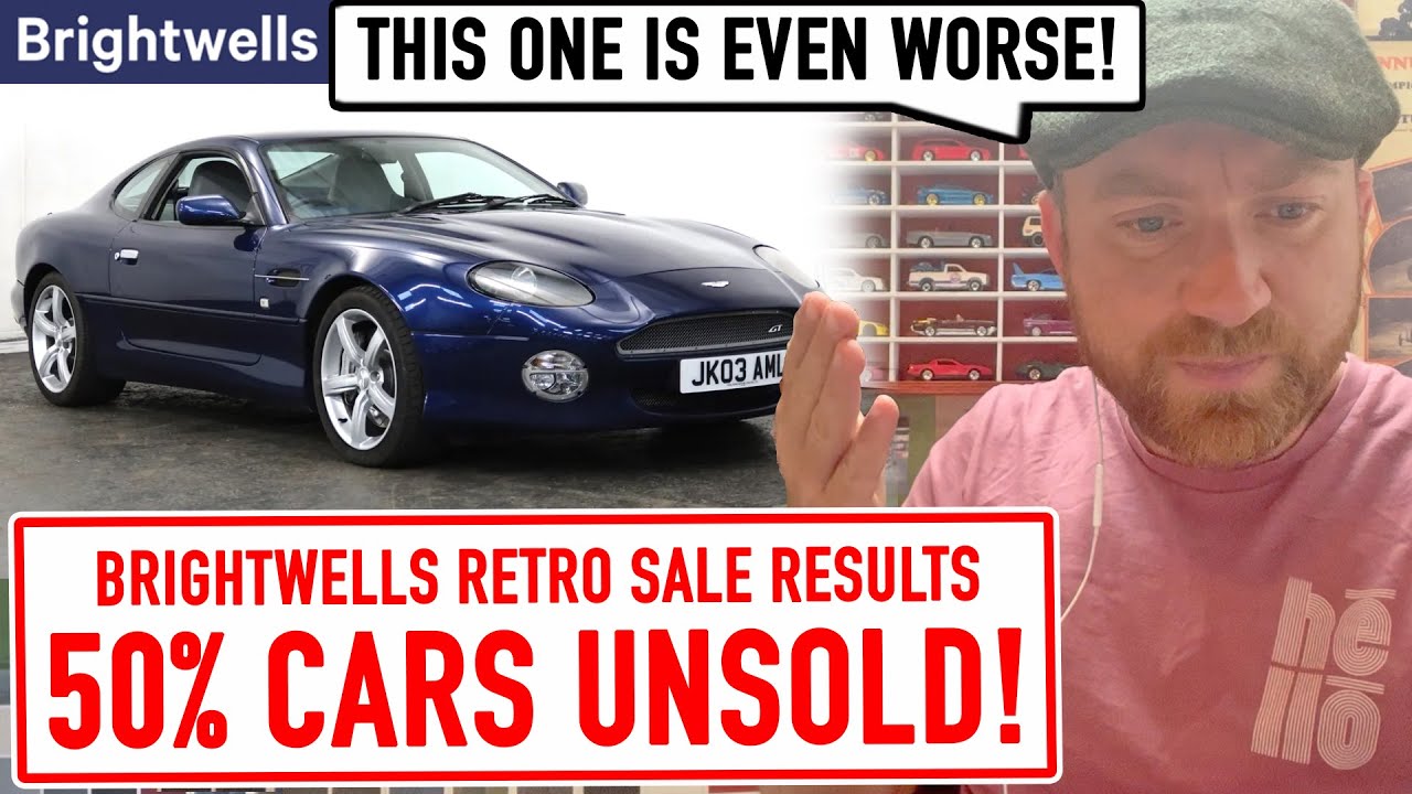 50% of cars UNSOLD and CRAZY prizes - Bightwells Retro Auction Results Analysis