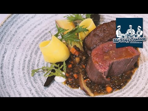 Tortellini, rib of beef and chocolate tart recipes from James Devine