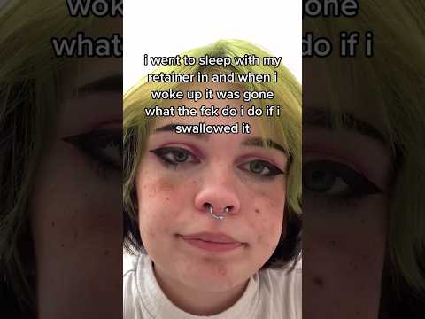She Swallowed Her RETAINER In Her Sleep?! 😳🦷