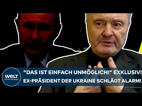UKRAINE-KRIEG: "Das ist einfach unmöglich!" Exklusiv! Ex-Präsident der Ukraine schlägt Alarm!