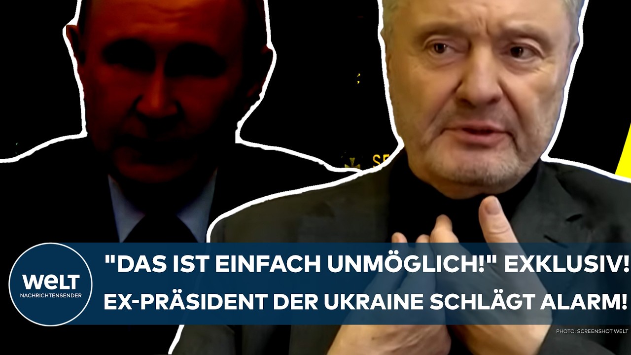UKRAINE-KRIEG: "Das ist einfach unmöglich!" Exklusiv! Ex-Präsident der Ukraine schlägt Alarm!