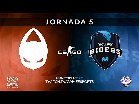 X6TENCE vs. MOVISTAR RIDERS | CSGO | GAME Stadium Jornada 5