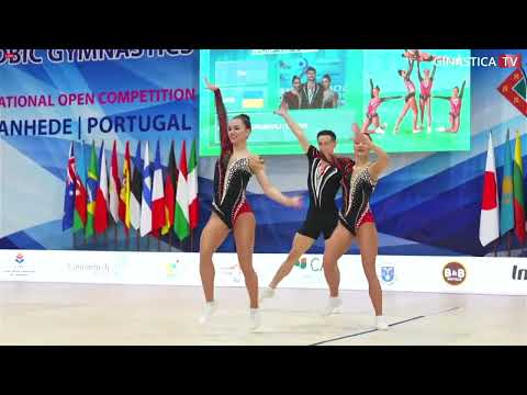 TR.Anastasiia Kurashvili.Anastasiia Lytvyn. Stanislav Halaida. FIG World Cup. Portugal (24.03.2024)