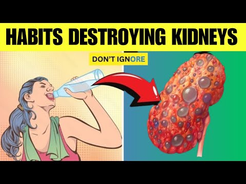 10 Bad Daily Habits That DESTROY Your KIDNEYS!