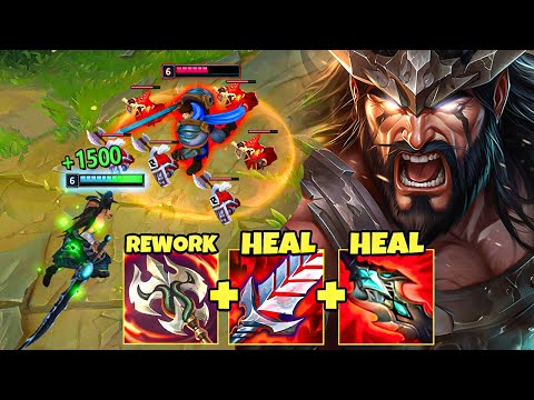 TRYNDAMERE, BUT I HEAL FROM 1% TO 100% HP INSTANTLY (RAVENOUS HYDRA REWORK)