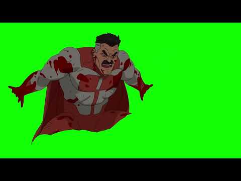 Invincible Omni-Man "why did you make me do this?...think Mark" green screen