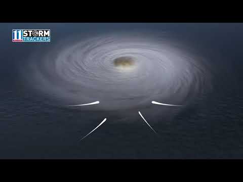 How a hurricane is formed and grows