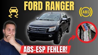 Ford Ranger ABS & ESP Fehler – Raddrehzahlsensor Diagnose (C0037 / C003A)