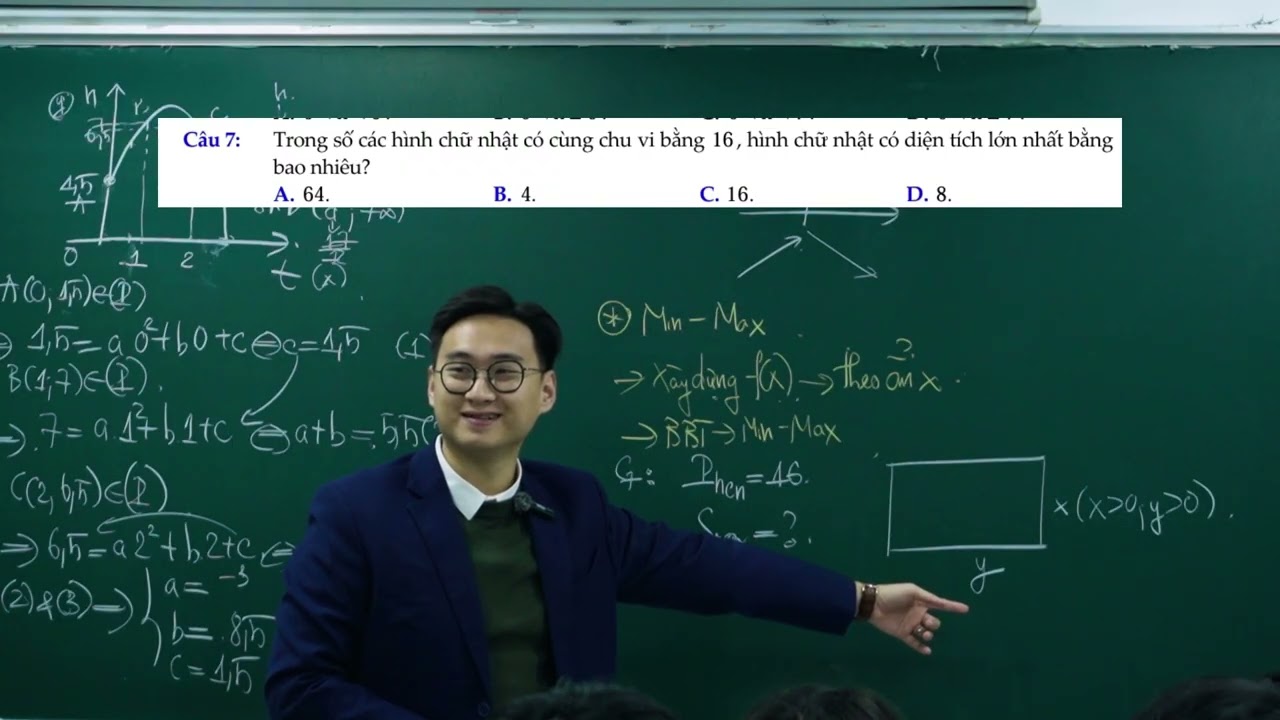 HÀM SỐ BẬC 2 BUỔI 6 (BÀI TOÁN THỰC TẾ ) P2