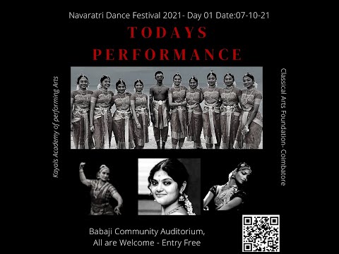 Navaratri Dance Festival 2021 Day 01 Highlights