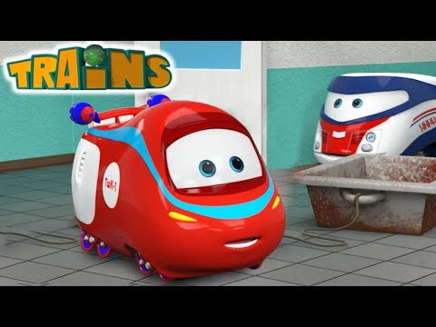 Videosammlung mit Loks Züge Trains - Animationsfilme für Kinder