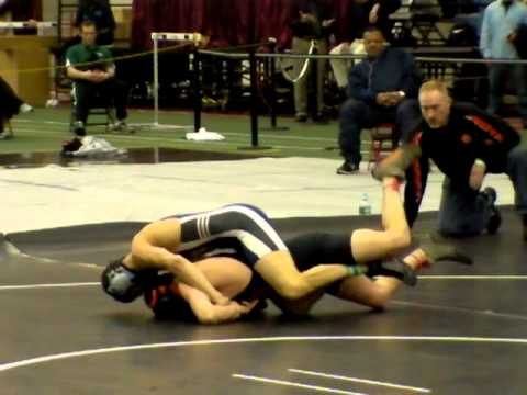2010-11 New England Wrestling Finals 125lb Visconti - Malden Catholic vs Buco - Gr. Lawrence