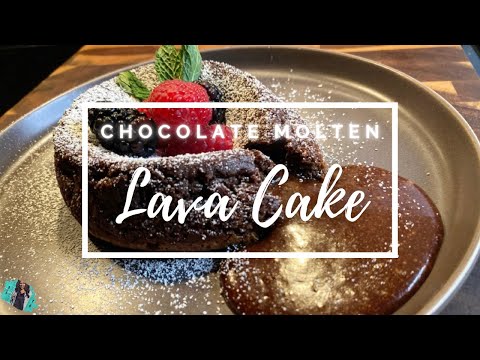 HOW TO MAKE THE EASIEST CHOCOLATE LAVA CAKE | QUICK & EASY DESSERT RECIPE