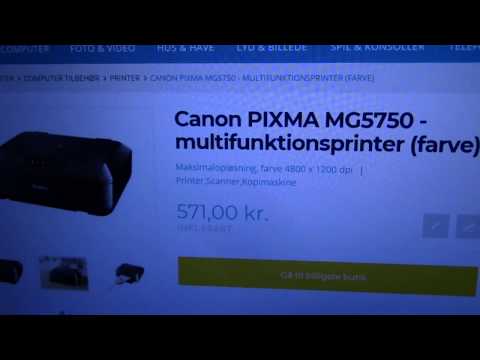 MongoTV_1824 - Købt NY Canon Printer 572 Kroner Da HP Printer 200 Kr. IKKE Virker
