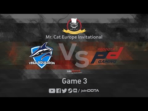 Vega vs ProDota Game 3 - Mr. Cat EU Inv. - @GarethCasts @LyricalDota