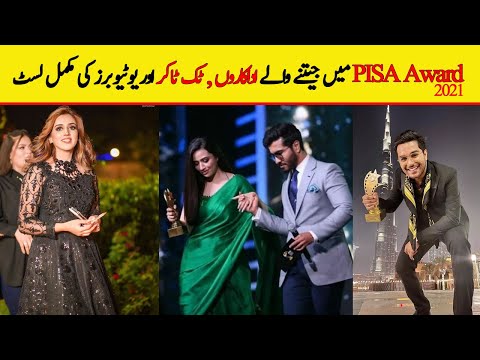 PISA Awards 2021 Winners Complete List