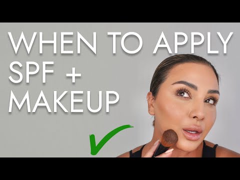 HOW I APPLY SPF AND MAKEUP TO PROTECT MY SKIN | NINA UBHI