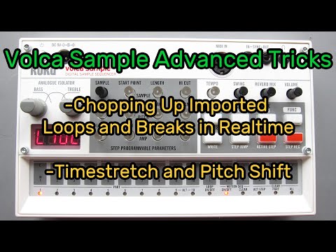 Volca Sample - How to Chop up Breaks in Realtime - Advanced Tips & Tricks