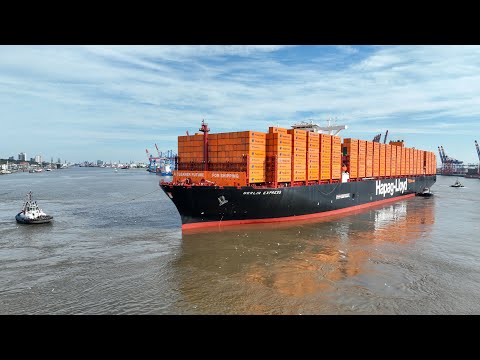 Erstanlauf Berlin Express in Hamburg