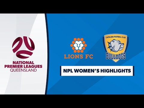 NPL Women's R5 - Lions FC vs. Capalaba FC Highlights