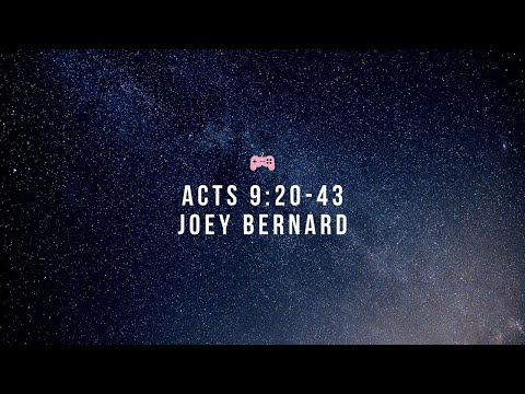 Acts 9:20-43