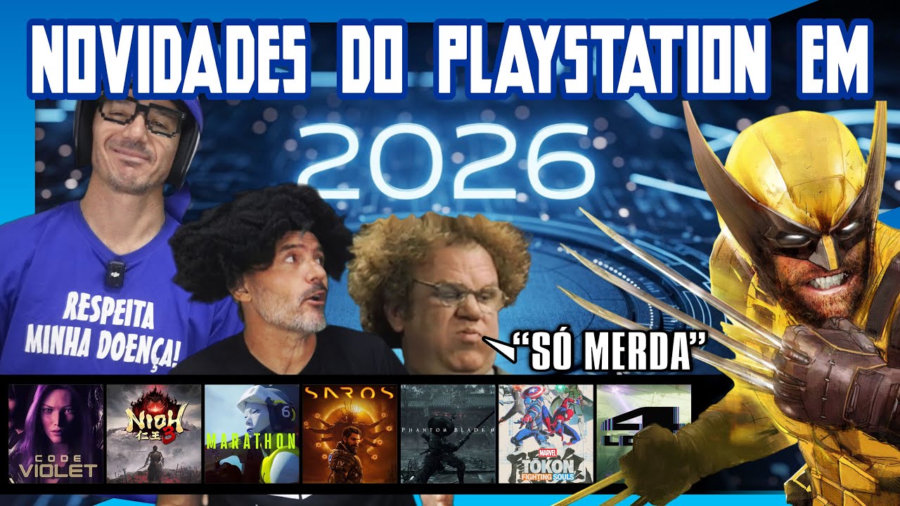 NOVIDADES DO PLAYSTATION EM 2026 #playstation