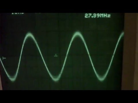 CB Funk Am Fm Modulation, Darstellung mit dem Oszilloskop - eflose #11