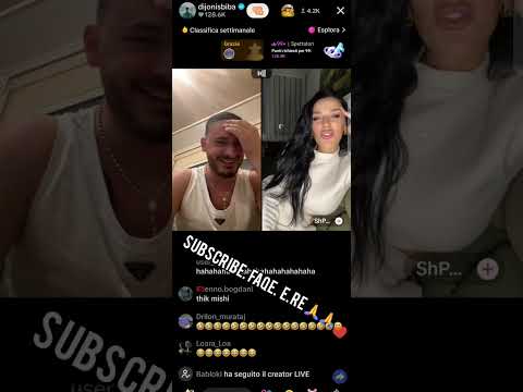 Lottt Dionisi live ne tiktok me Shpresen Mos e humbisni