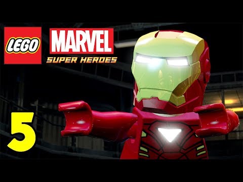 STARK TOWER - LEGO Marvel Super Heroes Gameplay Walkthrough Part 5 - Rebooted, Resuited