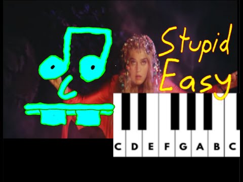 Never Really Over by Katy Perry - Stupid Easy Piano Lesson