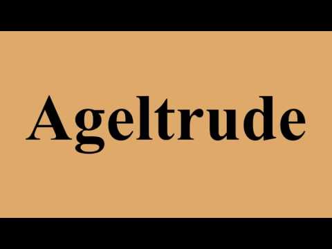 Ageltrude