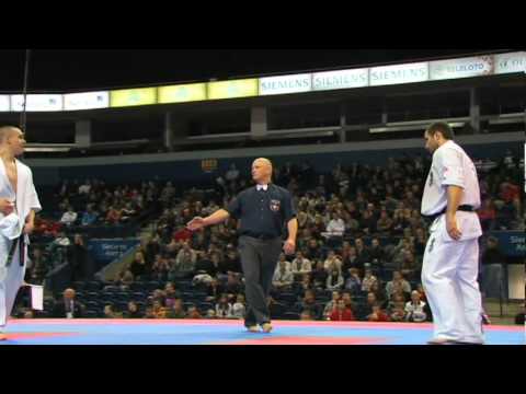 Zsolt Balogh vs. Mindrutau Marius - European (Shin)Kyokushin Championship Vilnius 2011
