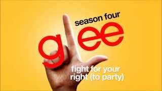 Fight For Your Right (To Party) - Glee Cast [HD FULL STUDIO]