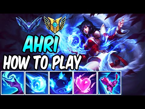 HOW TO PLAY AHRI IN SEASON 13 | BEST Build & Runes | Diamond Ahri Guide + Tips | League of Legends
