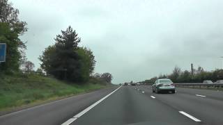 preview picture of video 'Driving On The M5 Motorway From J26 (Wellington) To J27 (Tiverton), England 4th May 2012'