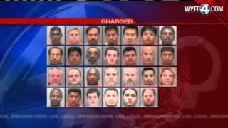 Dozens Arrested In Prostitution Bust