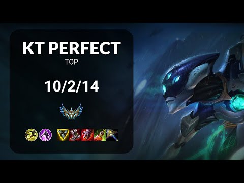 KT PerfecT Camille vs K'Sante TOP - KR CHALLENGER Patch 15.5